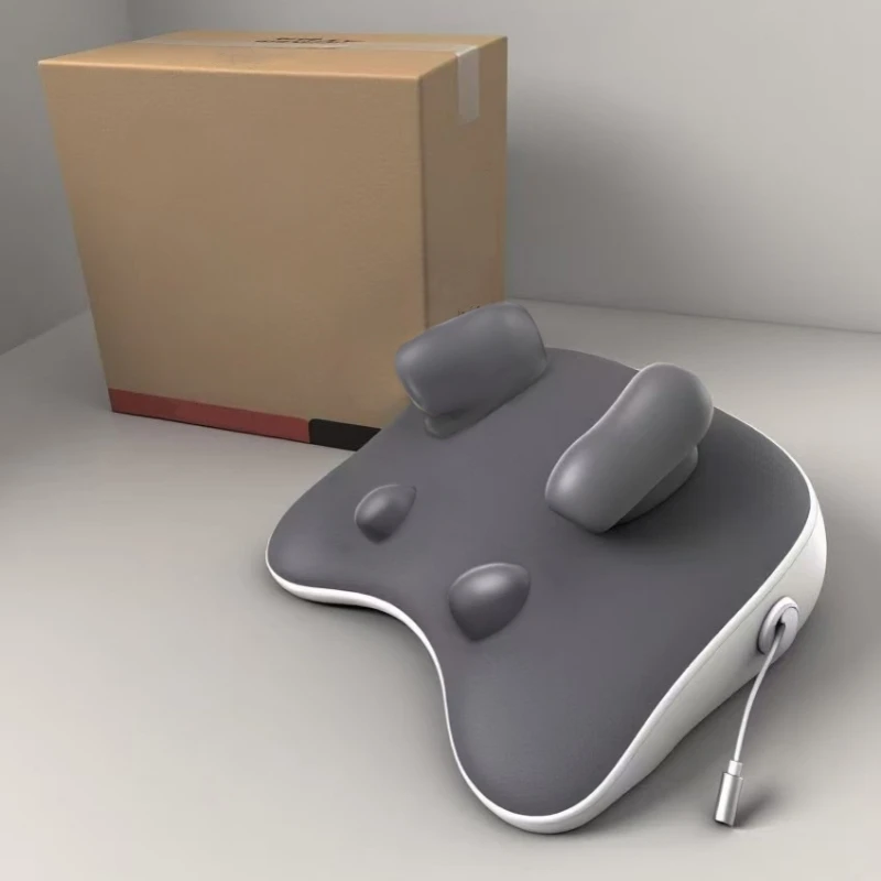 Oreiller de massage électrique sans fil voiture bureau maison masseur chauffant taille cou jambe cervicale Shiatsu pétrissage Relaxation